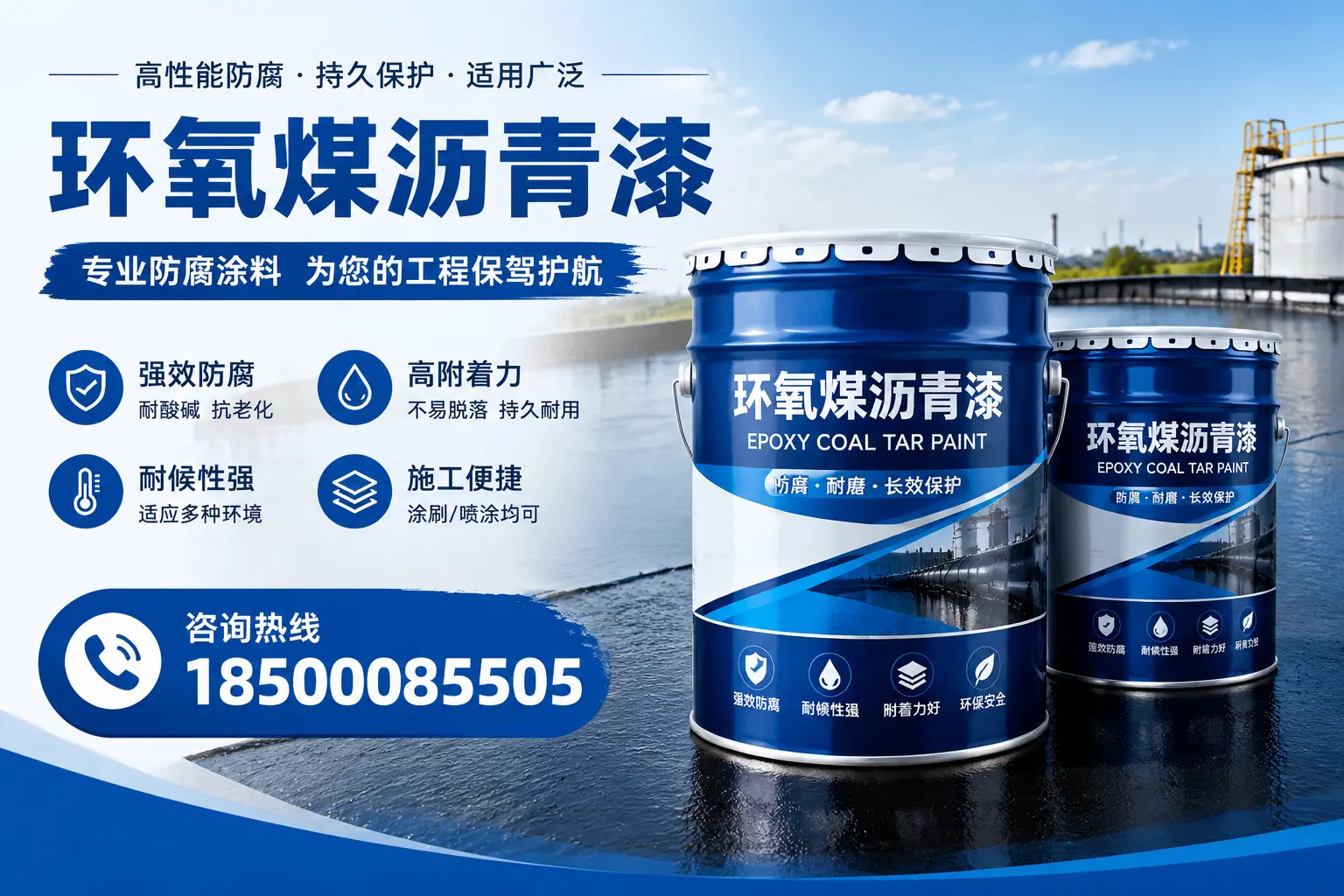环氧煤沥青漆与其他漆类的比较，鹰潭用户的选择依据