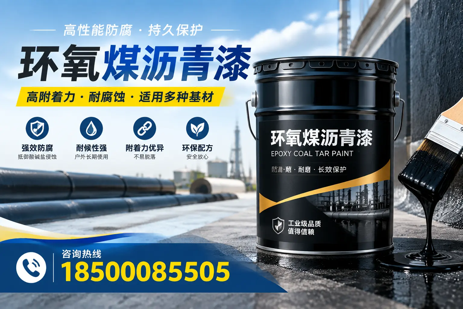 环氧煤沥青漆使用中的常见问题及解决方案,鹰潭用户指南